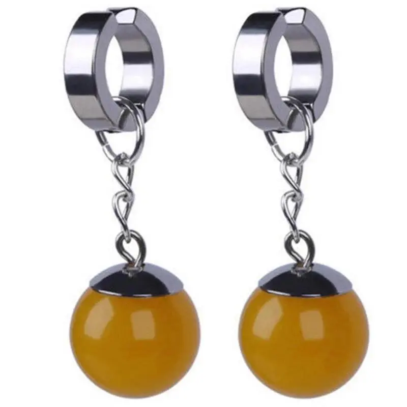 Anime Kakarotto Son Goku Vegeta Cosplay Zamasu Potara Earrings Ear Clips Earstuds Unisex Jewelry Accessories Pendant Props