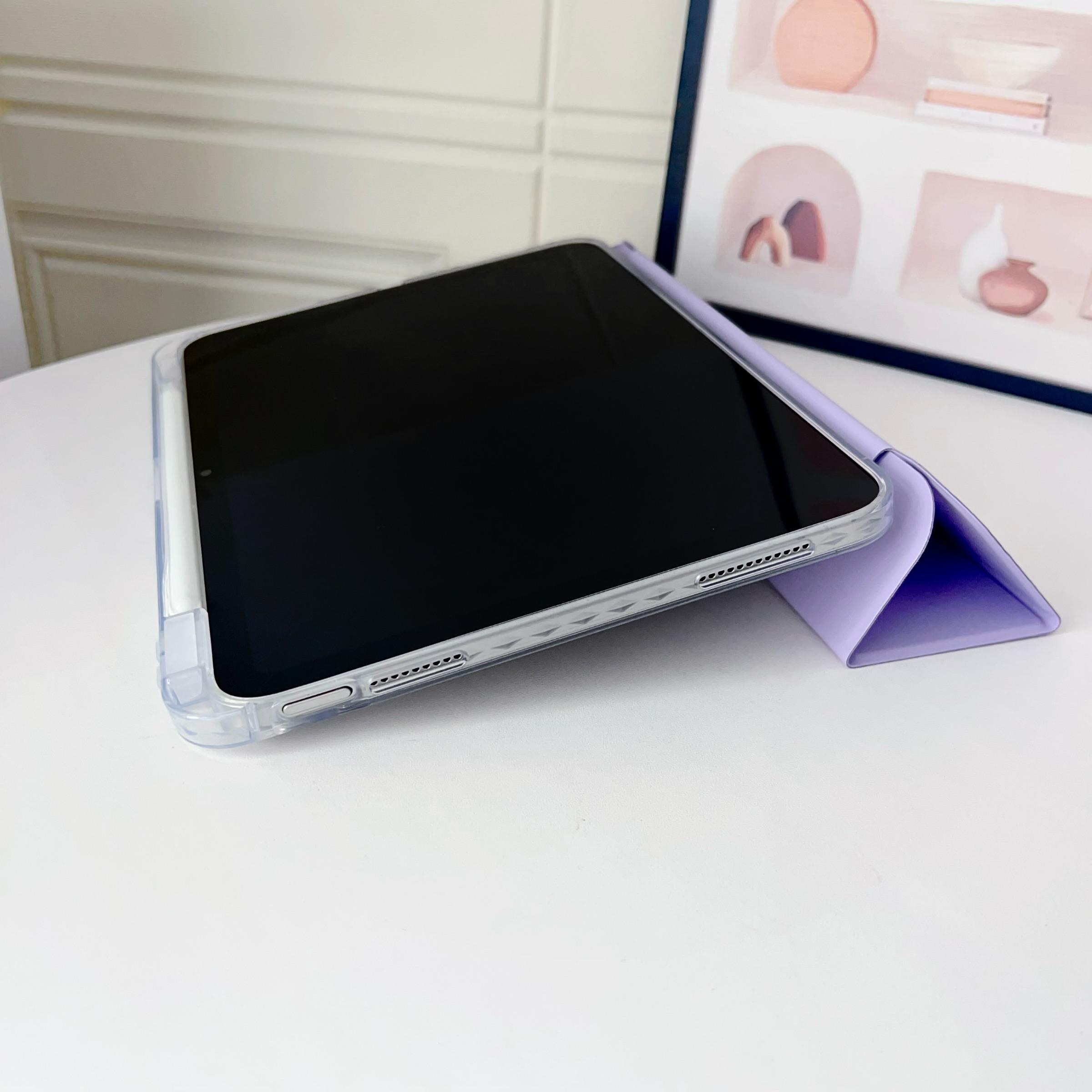 Transparent iPad Pro Case A16/air11/pro11, Full Coverage Acrylic Protective Cover, Shockproof Design for Ipads 5-10, Durable & Stylish, Tablet Casing