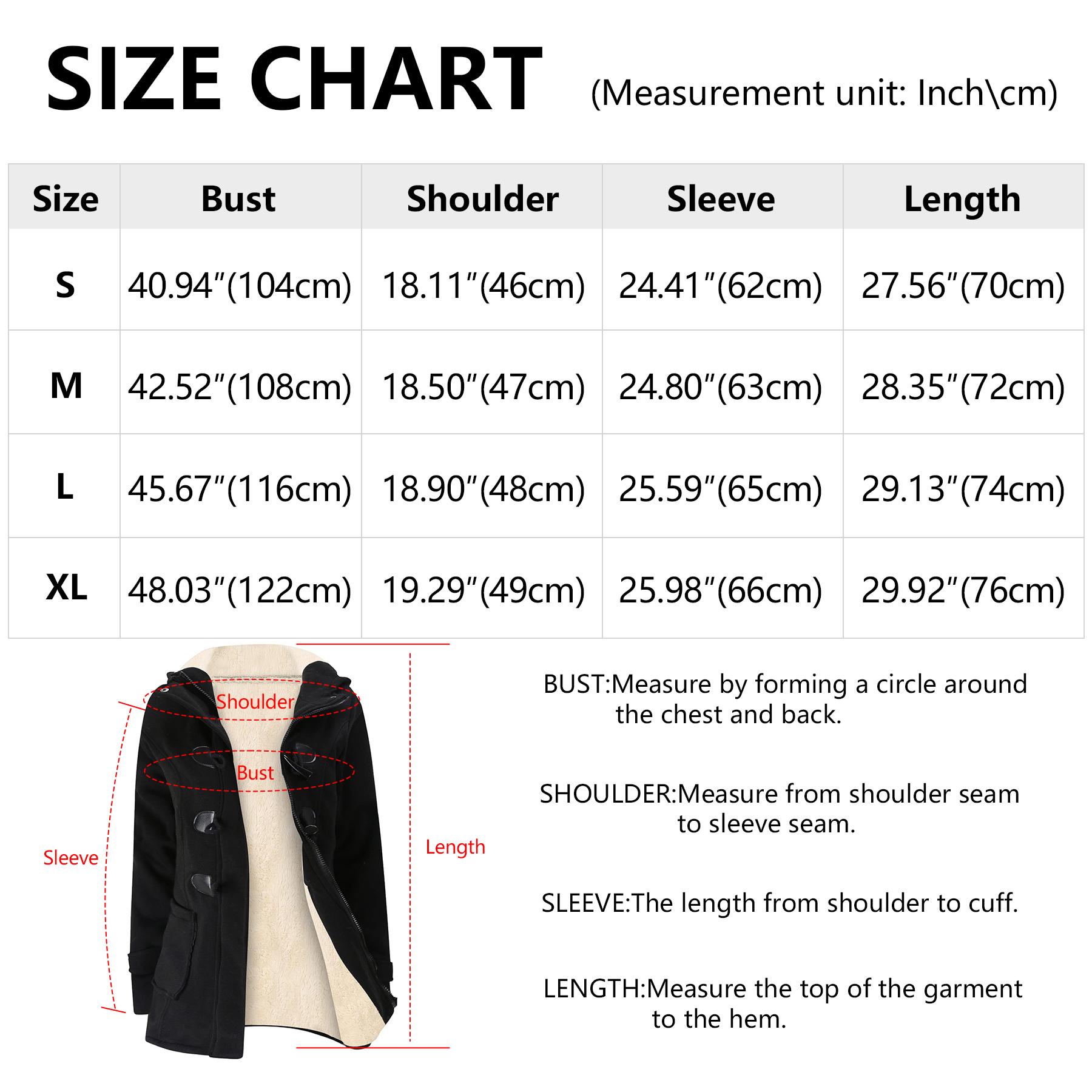 Yimoon Winter Jackets for Women Sherpa Lined Jacket Women Duffle Toggle Coat Hooded Fleece Jacket Long Sleeve Fitted