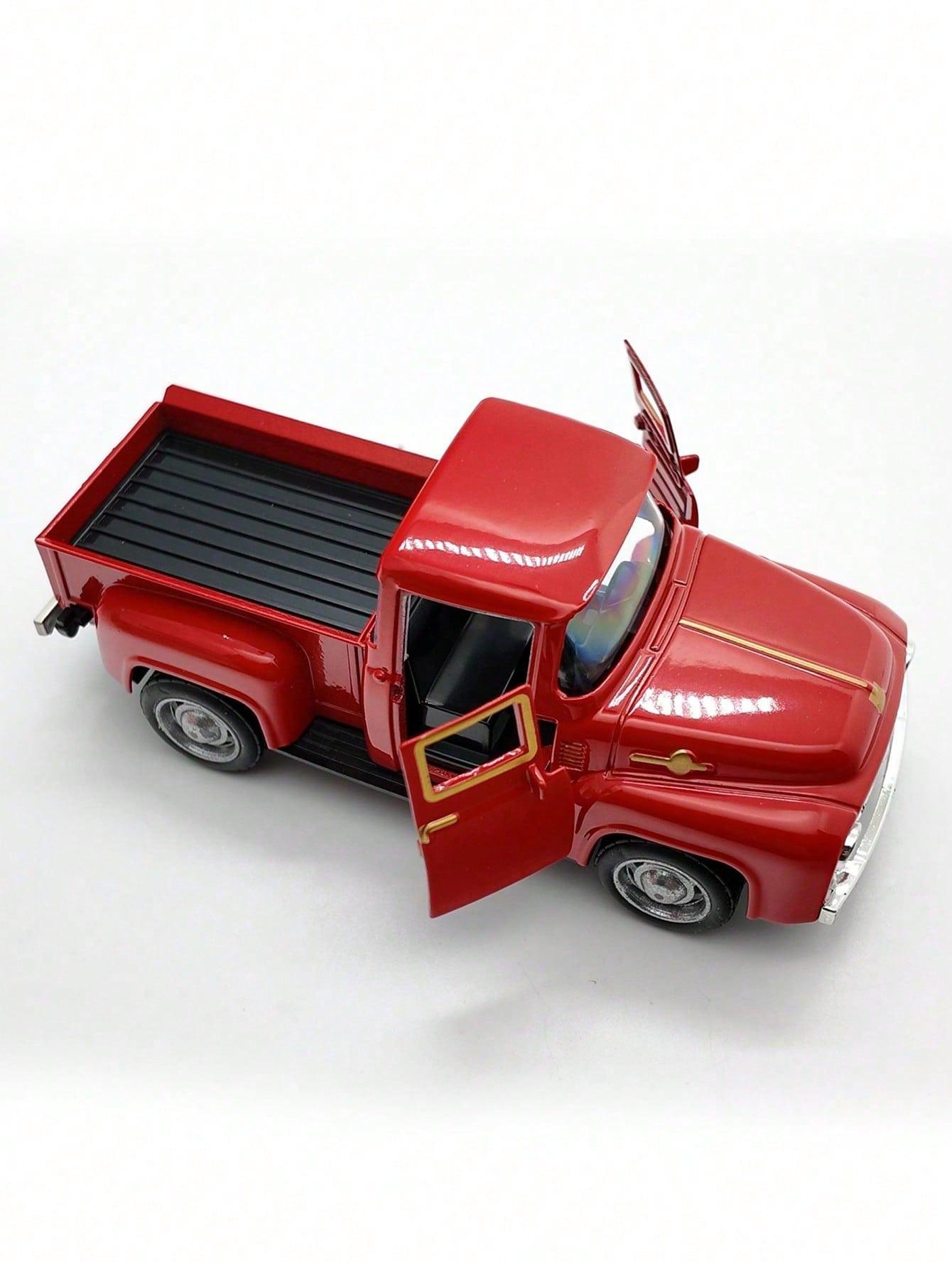 Vintage Truck Decor, Metal Farmhouse Desk Storage, Mini Cast Car Ornament, Home Kitchen Farm Gift, Birthday Graduation Present, Home Decoration, Decor Figurine Ornaments