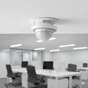 Smart Adjustable Delay Motion Sensor Switch | PIR Infrared Detector Auto Energy Saving Light Control Module | 0-180s Timer Indoor Outdoor Hidden Wall Mount Security Device | High Efficiency Human Body Sensing Photocell