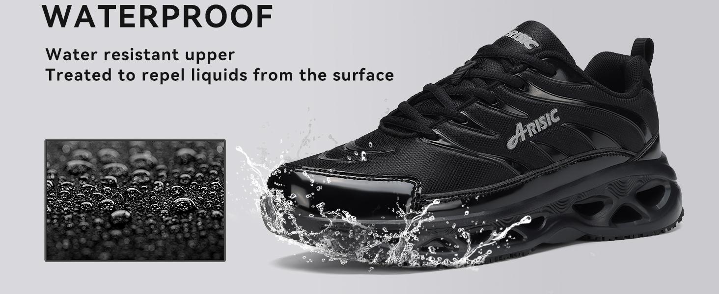 Waterproof Resistant - Non-slip Work For Men On Sneakers - Comfort Kitchen Chef Food Service Zapatos Trabajo| mens shoes| Footwear| oil proof shoes fashion runner
