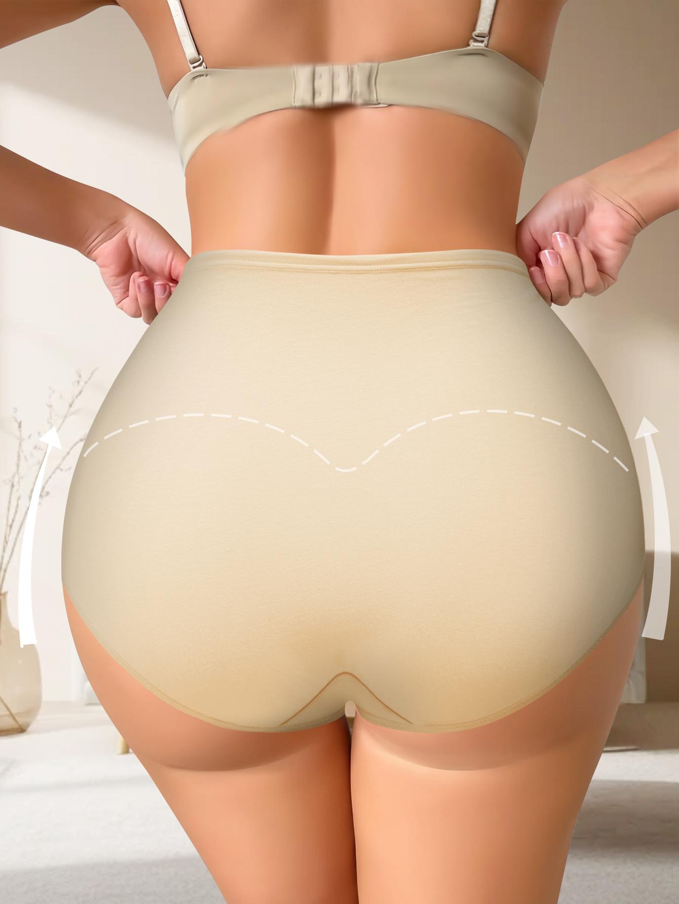 QUASTI 6 Pack High Waist Colorblocking Cotton Women's Briefs with Printed Design,High Elasticity Tummy Control Hip Lifting Elegant Underwear,Flower Power Panties,Soft Comfortable Womenswear Mixed Color,Fashionable Elegant Women's Panty,S-XXL QUASTI 6 Pack High Waist Colorblocking Cotton Women's Briefs with Printed Design,High Elasticity Tummy Control Hip Lifting Elegant Underwear,Flower Power Panties,Soft Comfortable Womenswear Mixed Color,Fashionable Elegant Women's Panty,S-XXL