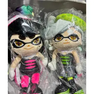25cm Anime Switch Splatoons Plush Toy Dolls Splatoons 2 NS Ika Musume Stuffed Figure For Kids Birthday Gift