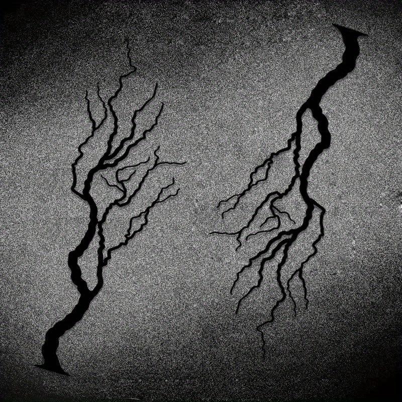 Creative Lightning Pattern Motorcycle Motorbike Fuel Tank Side Panel Stickers Sticker Decals, Covering Scratches, Suitable for Universal Waterproof and Sun Resistant Decorative Accessories on The Exterior of Vehicles, with Multiple Colors To Choose From