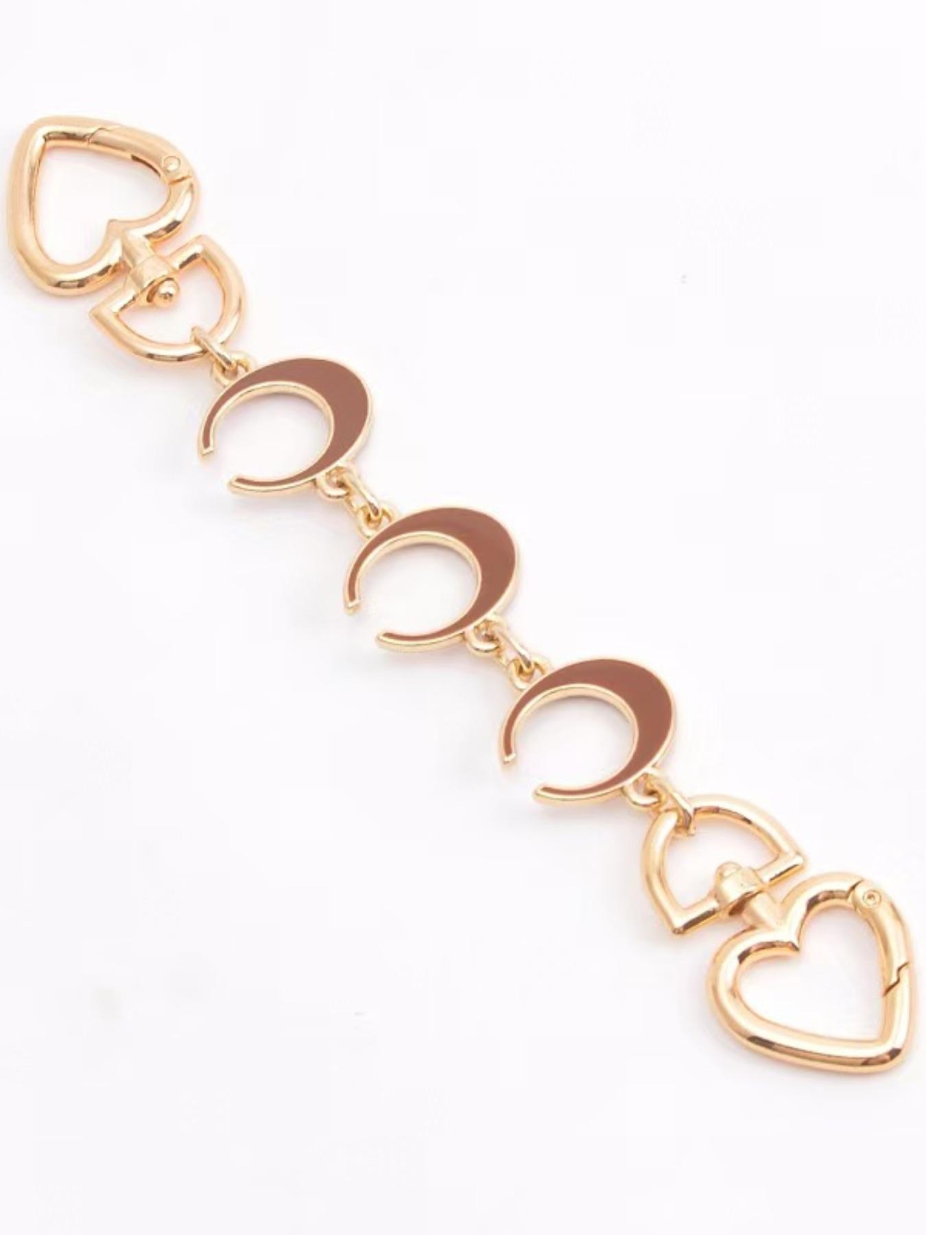 Moon Wallet Extender Chain, 1 Piece Bag Strap Extension Accessory, Ideal for Handbag Decoration, Perfect for DIY Craft Projects