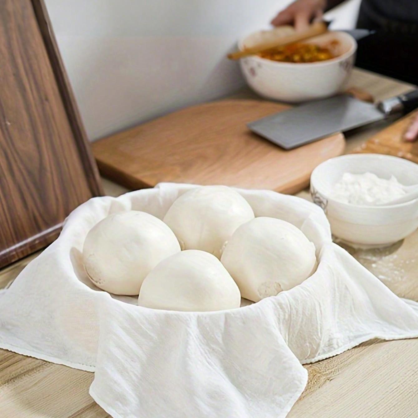 Steamer Cloth, Food Steamer Liner, Reusable Non-Stick Household Gauze, Kitchen, Steaming Cloth Steaming Pad, Steaming Basket, Steamed Bun Pad, Baking Steamer Pad, Steamed Bread, Steamed Dumplings/Bread/Steamed Buns, Food Filter Cloth