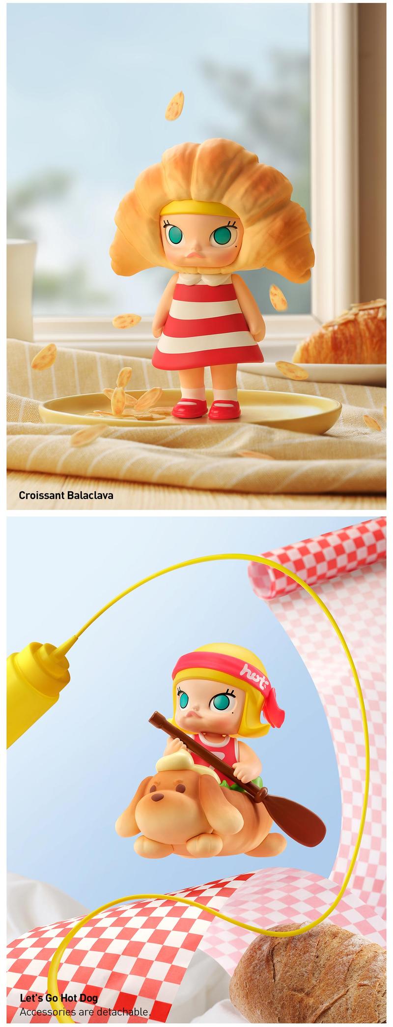 POP MART MOLLY Carb-Lover Series Figures