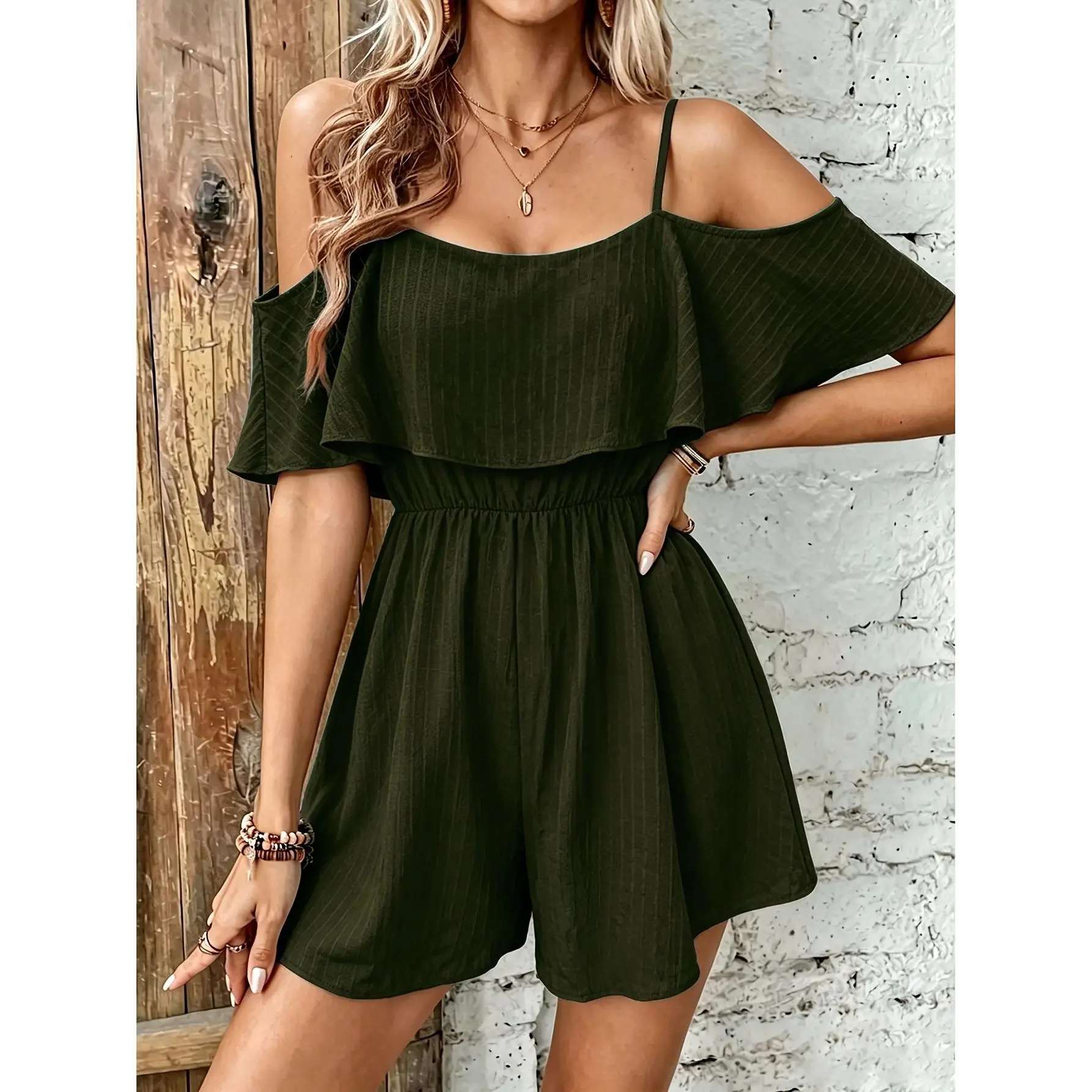 Women's Strappy Fashion Jumpsuit