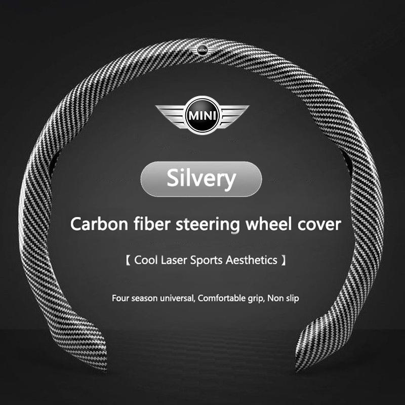 Waterproof Outdoor Durable Ultra Breathable Car Steering Wheel Cover, for Bmw Mini Cooper F54 F55 F56 R56 R60 Sone, Roadster Clubman Coupe