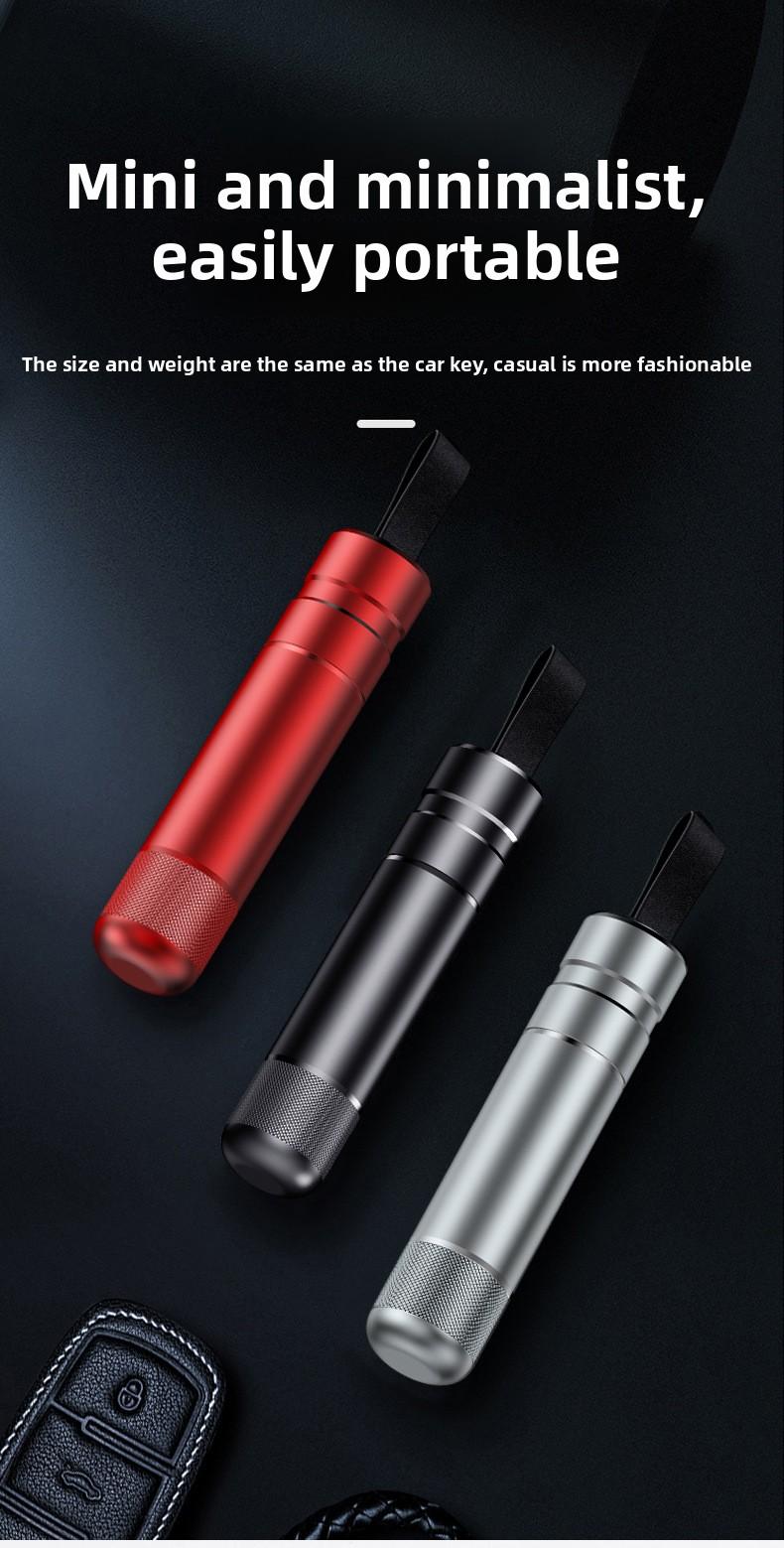 Aluminum Alloy Multi-functional Car Safety Hammer Mini Tungsten Steel Window Breaker For Underwater Emergency Escape