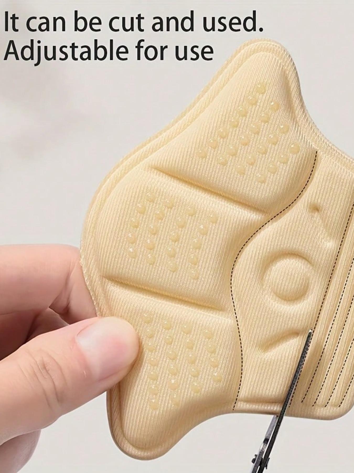 5 Double self-adhesive thickened seaweed shoes, anti-friction after slipping, flexible shoes. Black/rice color movement protects the shoes, rests the shoes. Protective backrest, anti-slip cover, closure option, clear design. Shoes, spring/summer selection