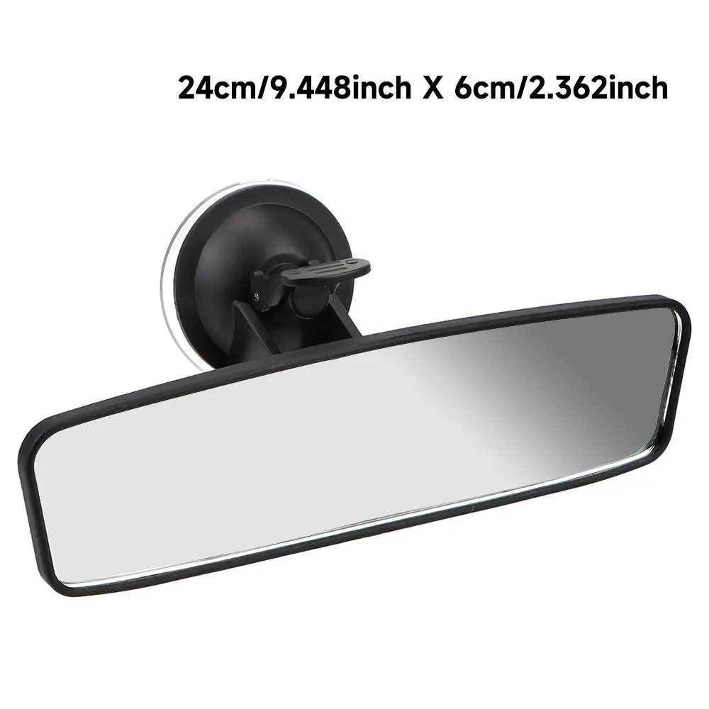 Interior Rear View Mirror 360° Rotates Car Rear Mirror Wide-angle Rearview Mirror Adjustable Suction Cup Car-styling Universal Car Rearview Mirrors Automotive