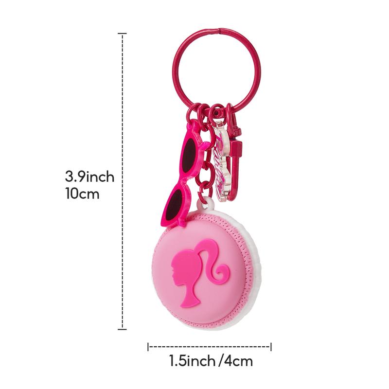 【randomly shipped】Barbie Macaron Keychain ! Perfect for Bags, Backpacks & Party Decor | TikTok Trendy Collectibles,cozyvibes| Festive Bag Must-Have