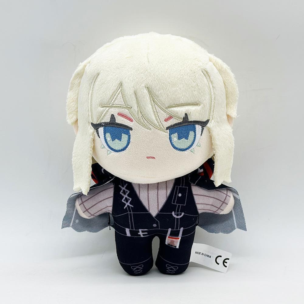 20CM Kawaii Original Limbus Company Plush Toys  Cotton Doll Game Peripherals Plush Dolls Dante Faust Don Quixote Palm Gift