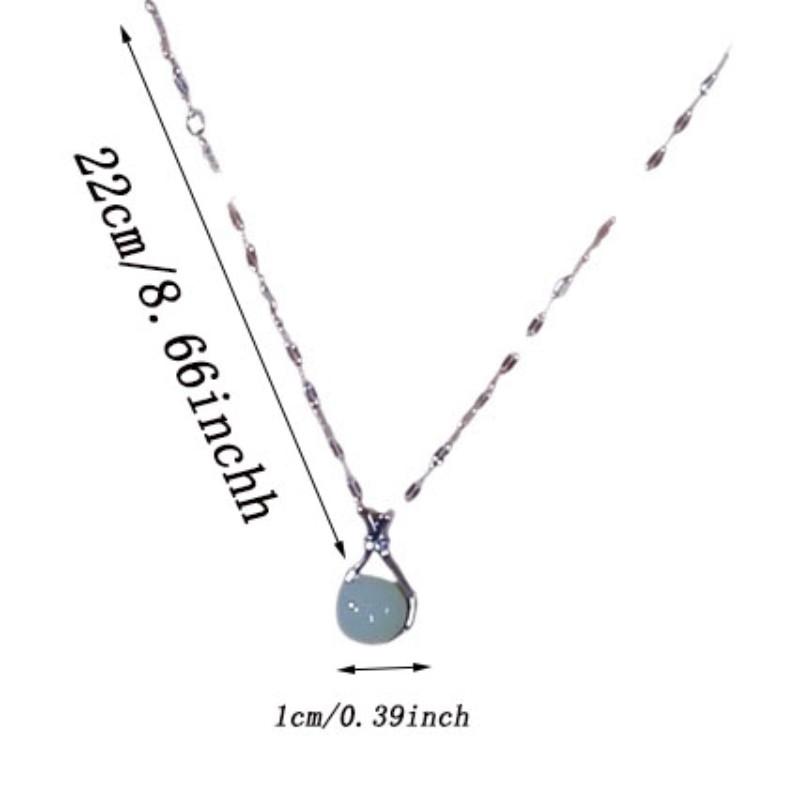 2026 New Alloy Small Pendant Lucky Necklace, Perfect Gift Idea, Stylish Accessory for Daily Wear, Ideal Present for Loved Ones