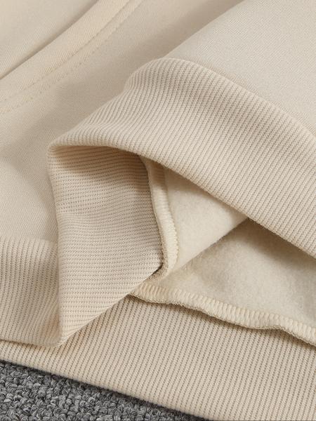 Men's Cartoon Cat & Letter Print Drawstring Thermal Lined Hoodie, Casual Regular Fit Long Sleeve Pocket Hooded Sweatshirt for Fall & Winter, Men's Clothes for Daily Wear