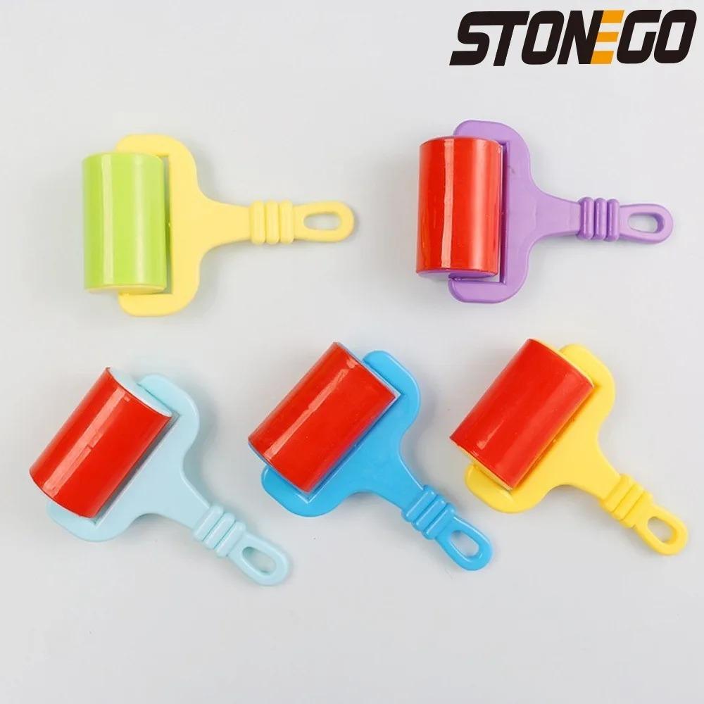 Multi-Purpose DIY Clay Roller & Compactor Set with Non-Slip Grip - Diamond Painting Tools, Art & Craft Mold for Kids, Stress Relief Toys, Creative Handmade Projects, Portable Shaping Tools for Adults and Children