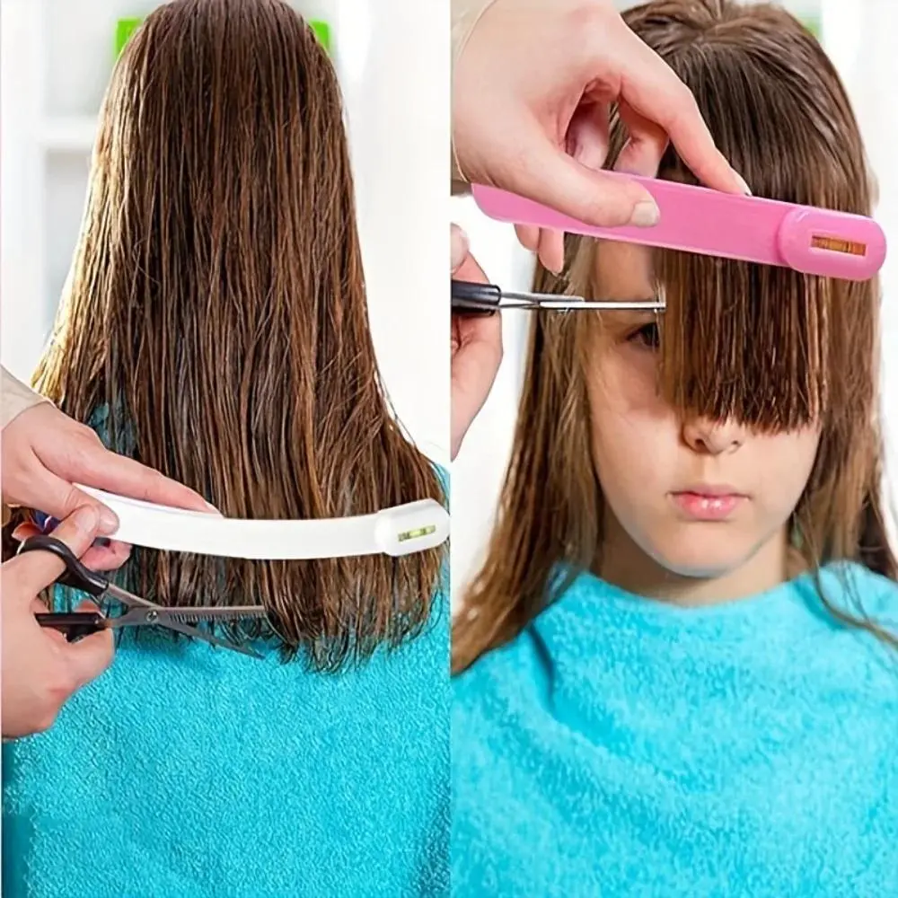 3Pcs/set Hair Cutting Tool Kit Bangs Trimming Scissors Comb Set for DIY Home Hair Styling