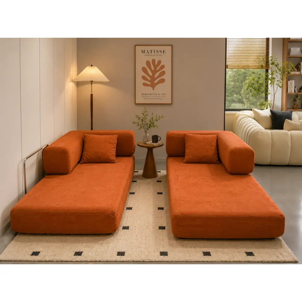 Orange + Foam + Metal