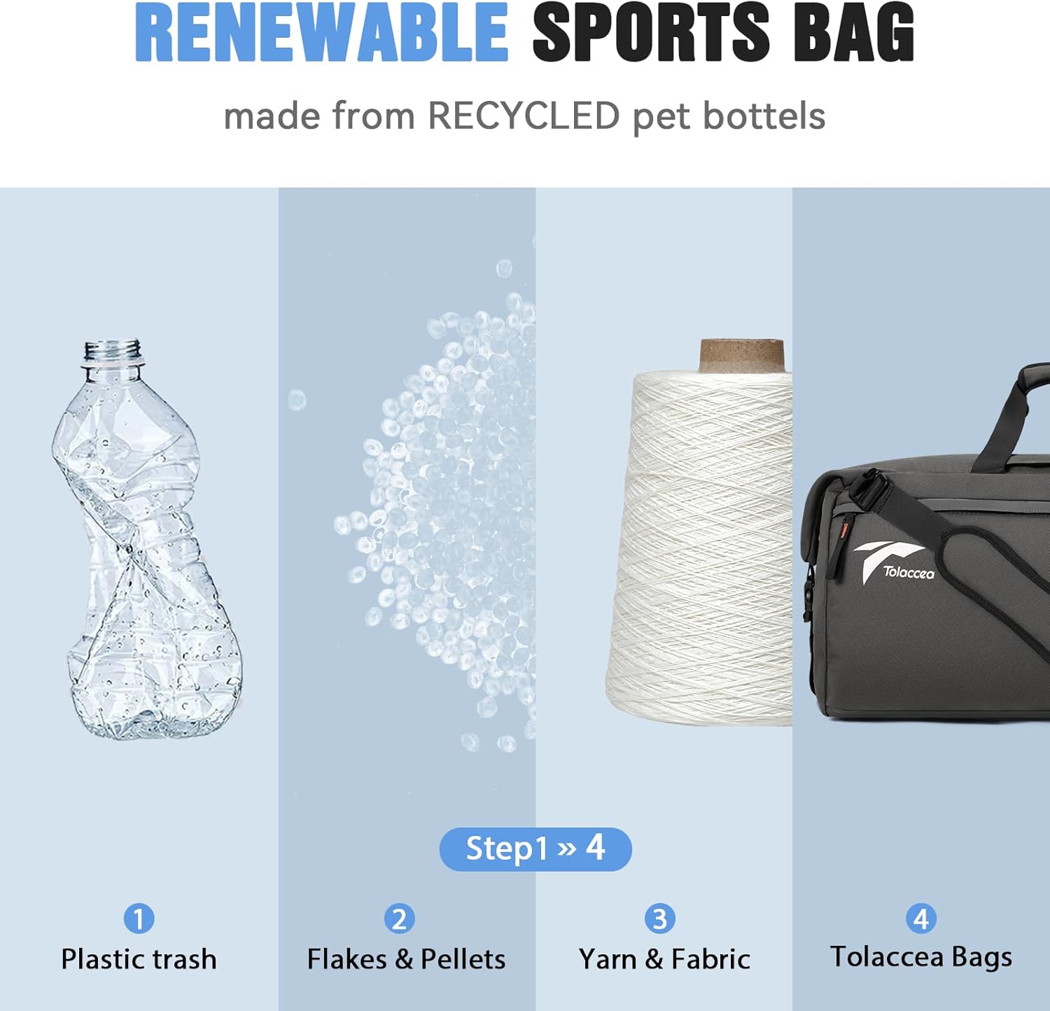Tolaccea Gym Bag for Men Women, 54L Large Duffle Bag Backpack, Sports Travel Duffel Bag with Shoe Compartment & Wet Pocket, Lightweight Waterproof Carry On Weekender Overnight Workout Bag, Grey new gymbag unisex travel Lightweight Large Tolaccea Gym Bag for Men Women, 54L Large Duffle Bag Backpack, Sports Travel Duffel Bag with Shoe Compartment & Wet Pocket, Lightweight Waterproof Carry On Weekender Overnight Workout Bag, Grey new gymbag unisex travel Lightweight Large