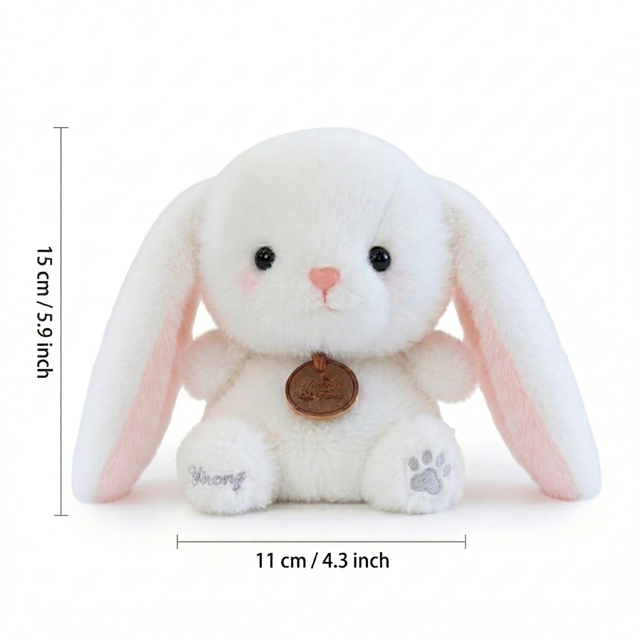 Cute Plush Rabbit Toy Doll, Stress Relief Companion for Work Life, Perfect Birthday Gift, Adorable Stuffed Animal