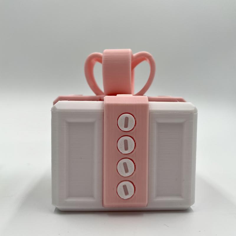 3D Annoyingly Fun Gift Box with Plastic Screws - Interactive Geometric Puzzle Novelty Gag Gift for Christmas, Birthdays, Valentine's Day - Durable Plastic Money Card Container for Ages 14+, Prank Item | Humorous Design | Screwtop Container, Christmas