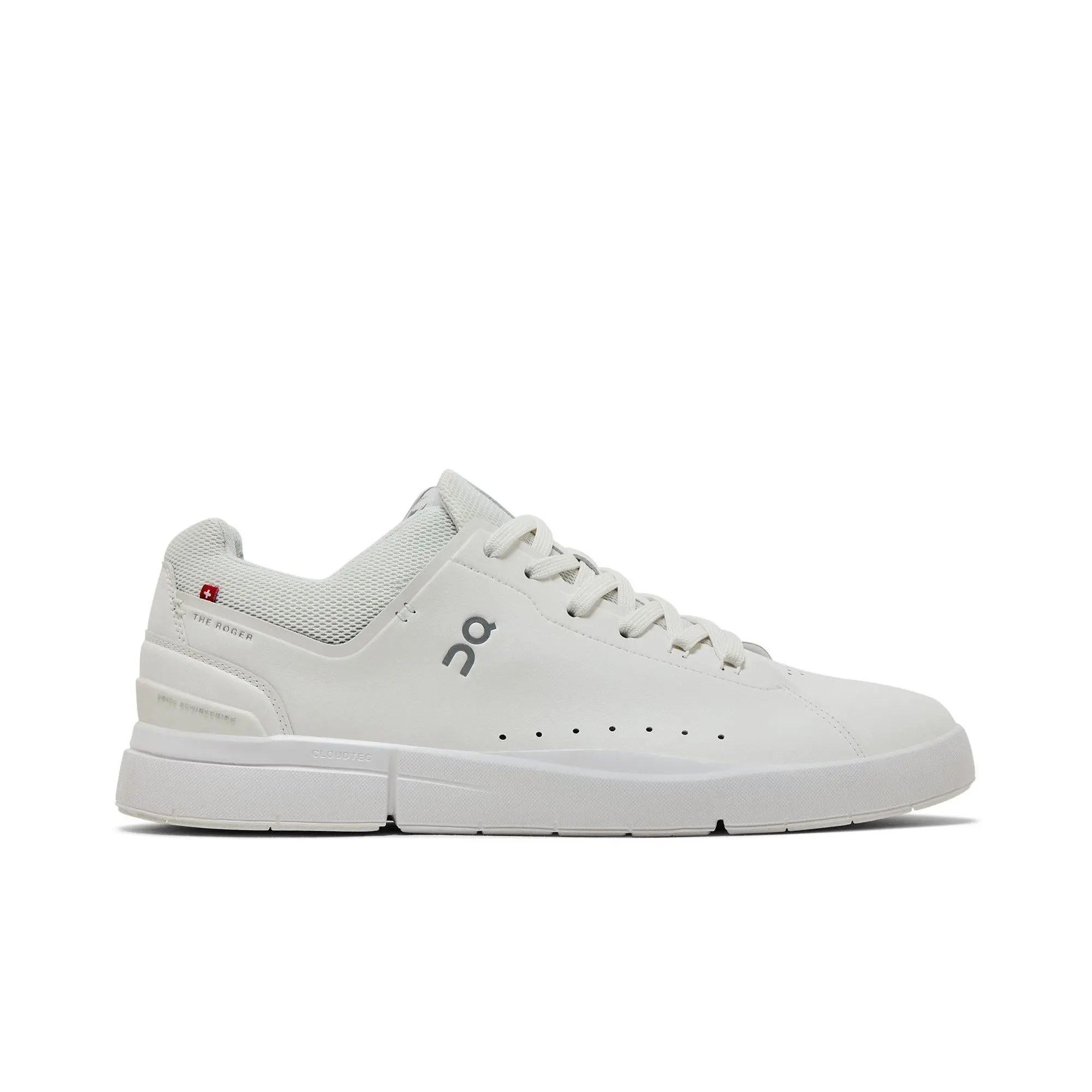 ON The Roger Advantage 'All White' (Unisex) All White lifestyle shoes 3MD10640108