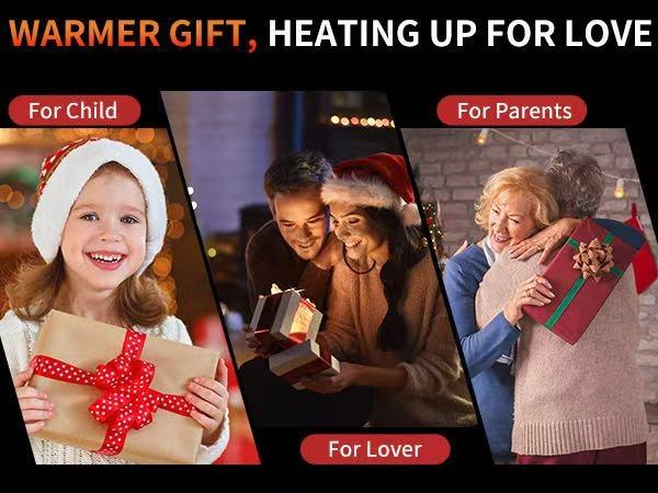 Hand Warmers Rechargeable 2 Pack, Electric Hand Warmers, Fast Heating, Portable Pocket Heater, 2 in 1 Quick Charge Hand Warmer for Outdoor Indoor, Warmer Gift for Christmas, Golf, Camping #GLOBAL PICKS