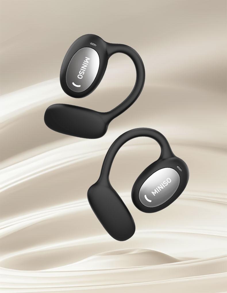 MINISO 181  OWS open Bluetooth 6.0 sports earphones HIFI sound quality sports earphones IPX5 waterproof with microphone