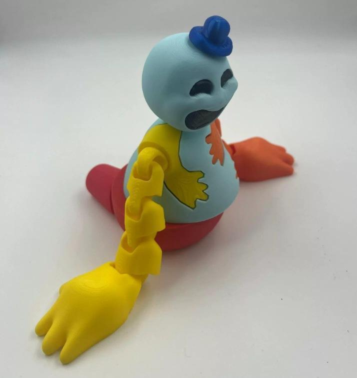 New Nightmare Critters Toy 3D Doeys The Doughman Dinosaur Figures Anime Cartoon Nightmare Game Toys Plastic Doll For Kids Gifts