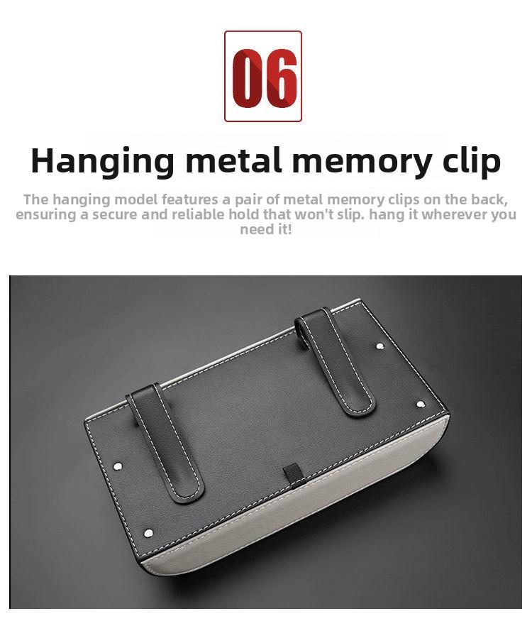 Car Tissue Box for Car Visor Hanging Auto Paper Towel Holder Vehicle Interior Accessories Car Napkin Dispenser for Rear Seat Dashboard Storage Automotive Supplies