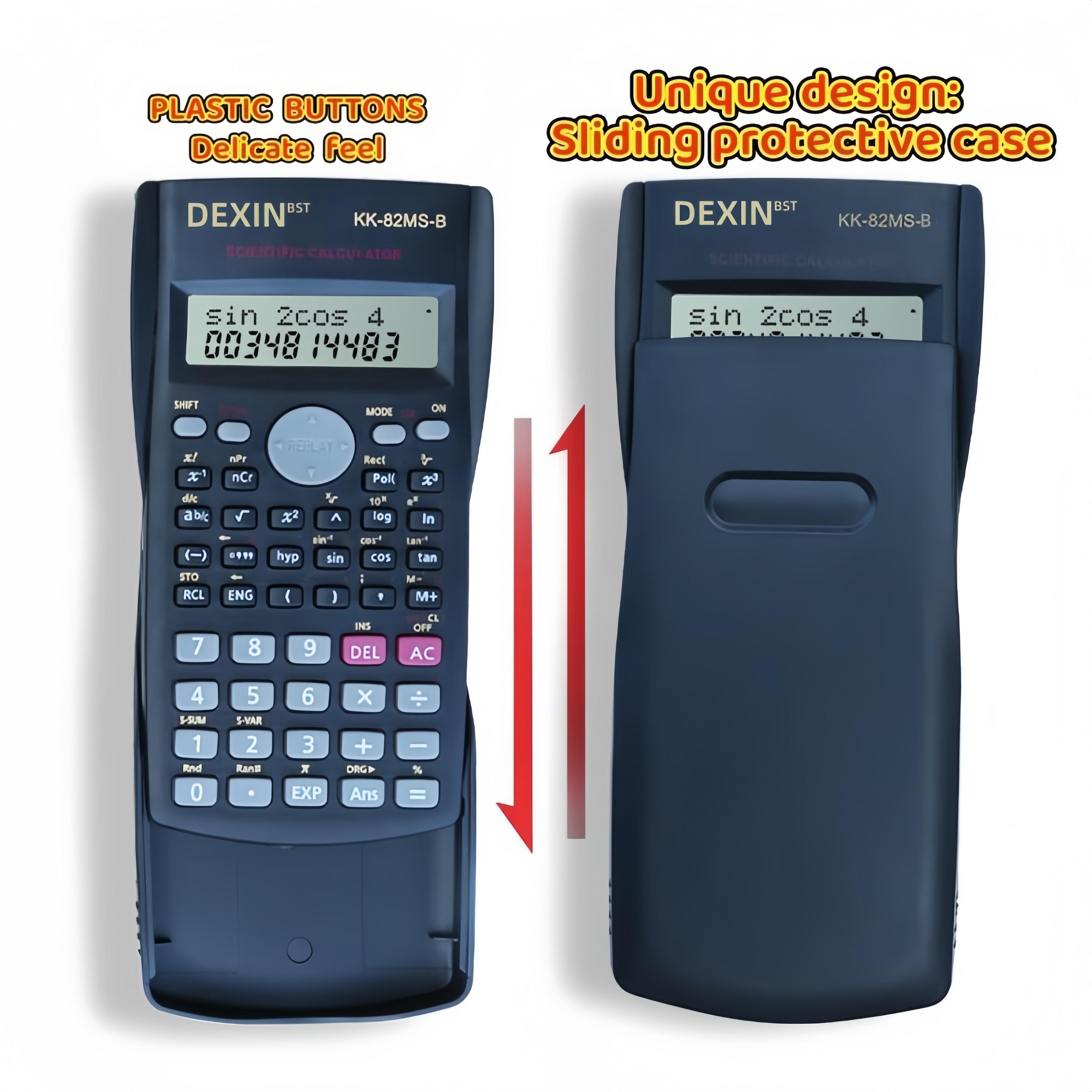 Scientific Calculator, Multifunctional Statistics, Math Physics Chemistry Exam Design, Battery Not Included, Buy Locally, Office Supplies