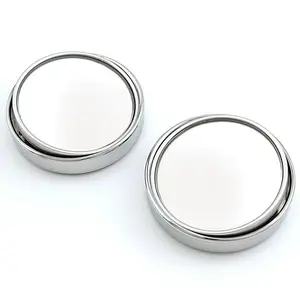 Car Rearview Mirror Blind Spot Assist, Ultra-Clear Wide Angle Panoramic Small Round Mirror, 360 Degree Reflective Backup Mirror