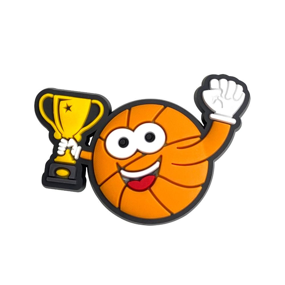 18Piece Basketball Series PVC Shoe Charms For Bubble Slides Clogs Sandals,PVC Shoe Decorations Accessories Buckle For Christmas Birthday Gifts