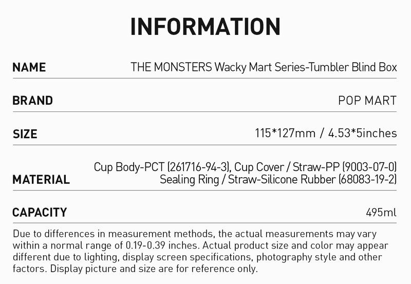 POP MART THE MONSTERS Wacky Mart Series-Tumbler Blind Box