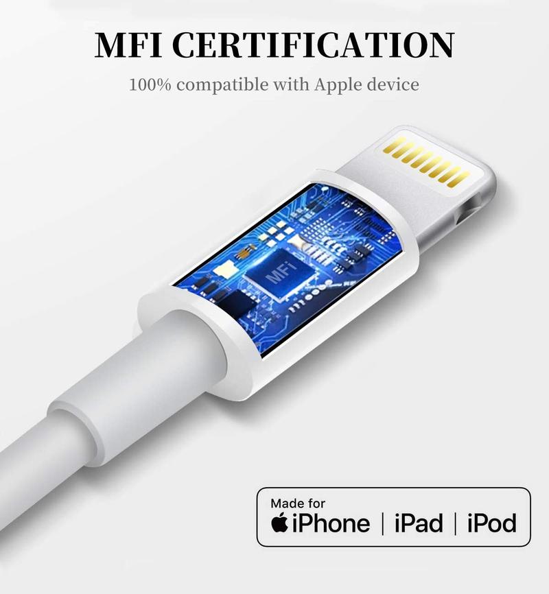 iPhone Multi-application Aux Cord for Car 2 Pack Lightning to 3.5mm AUX Audio Home Stereo Headphone Jack Adapter Compatible with iPhone 14 13 12 11 Pro Max XS XR X 3.3ft Durable Headset Accessories - Black