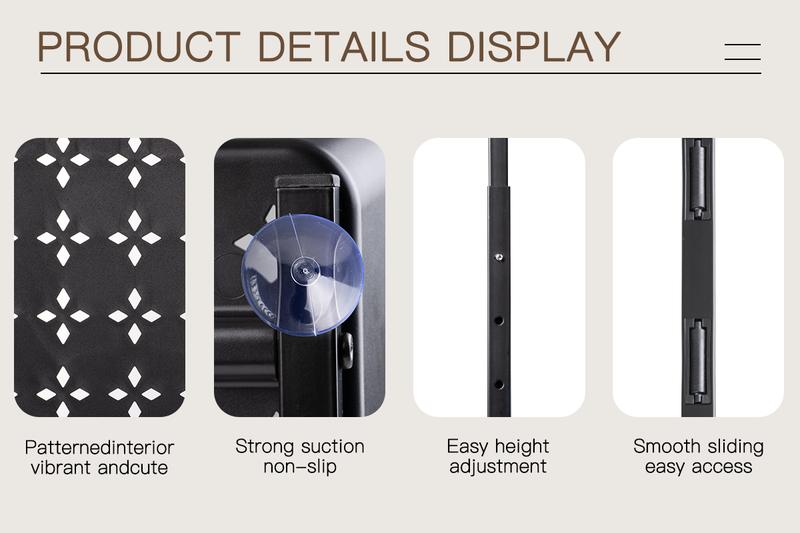 Criusia 【Two-Layer Under-Sink Storage】 Rack – Maximize Space, Organize Like a Pro, Adjustable & Super Easy to Install