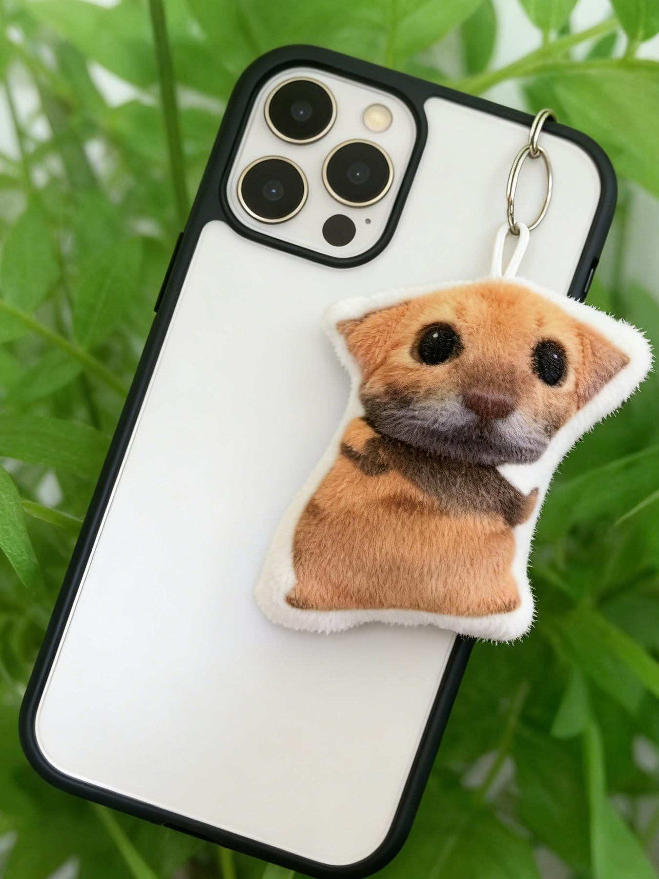 Funny Amigurumi Cat Plush Keychain, Small Whistling Doll, Cute Stuffed Toy, Perfect Gift for Kids and Adults, Unique Decoration Item