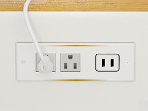 Yitahome Double Tilt Out Trash Cabinet 10 Gallon with Power Outlet, Rolling Kitchen Island Trash Can Recycling Cabinet w Drawer, Pet Proof Garbage Bin Storage for Kitchen Living Room