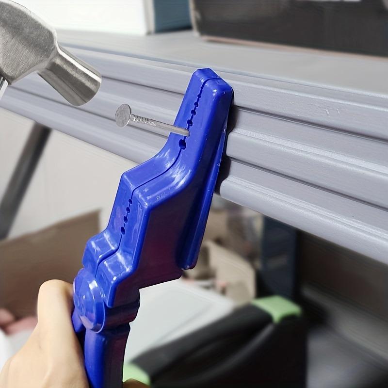 2pcs Nail Fixing Multi Function Pliers: Easily Hammer Nails & Screws with Finger Protectors & Knuckle Pliers!