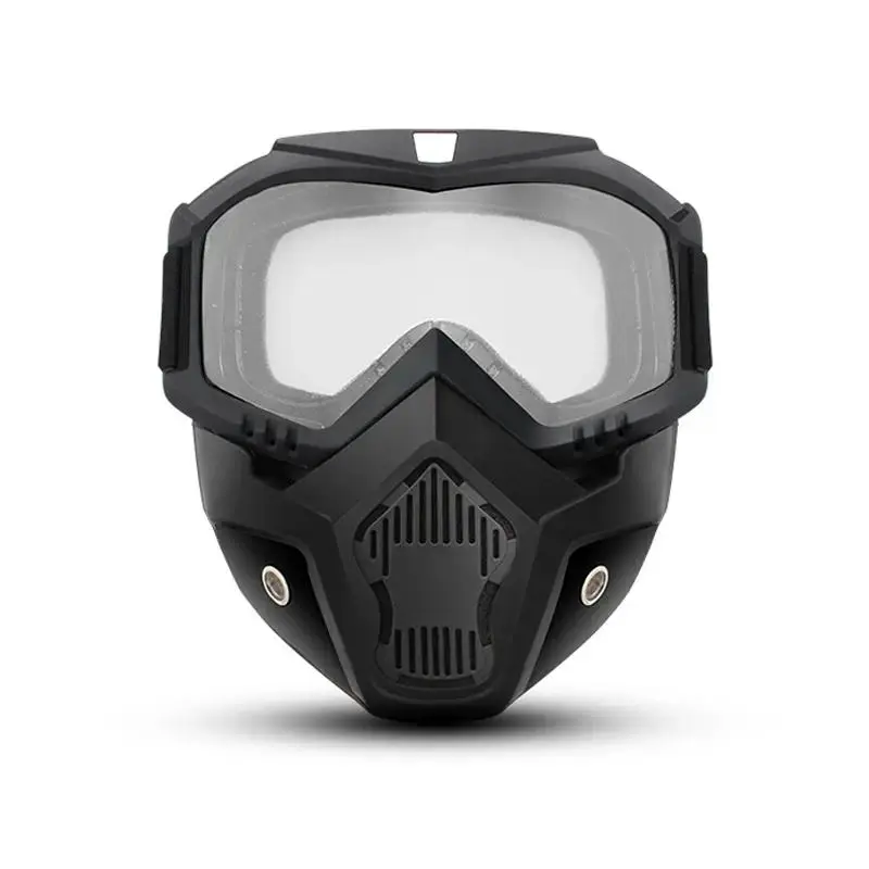 Black Frame + Transparent Lens