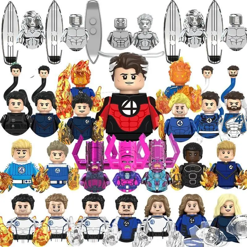 2026 New hot item   Fantastic Four   Building Blocks Mini Action Figures Bricks Educational Diy Toys Gifts For Children