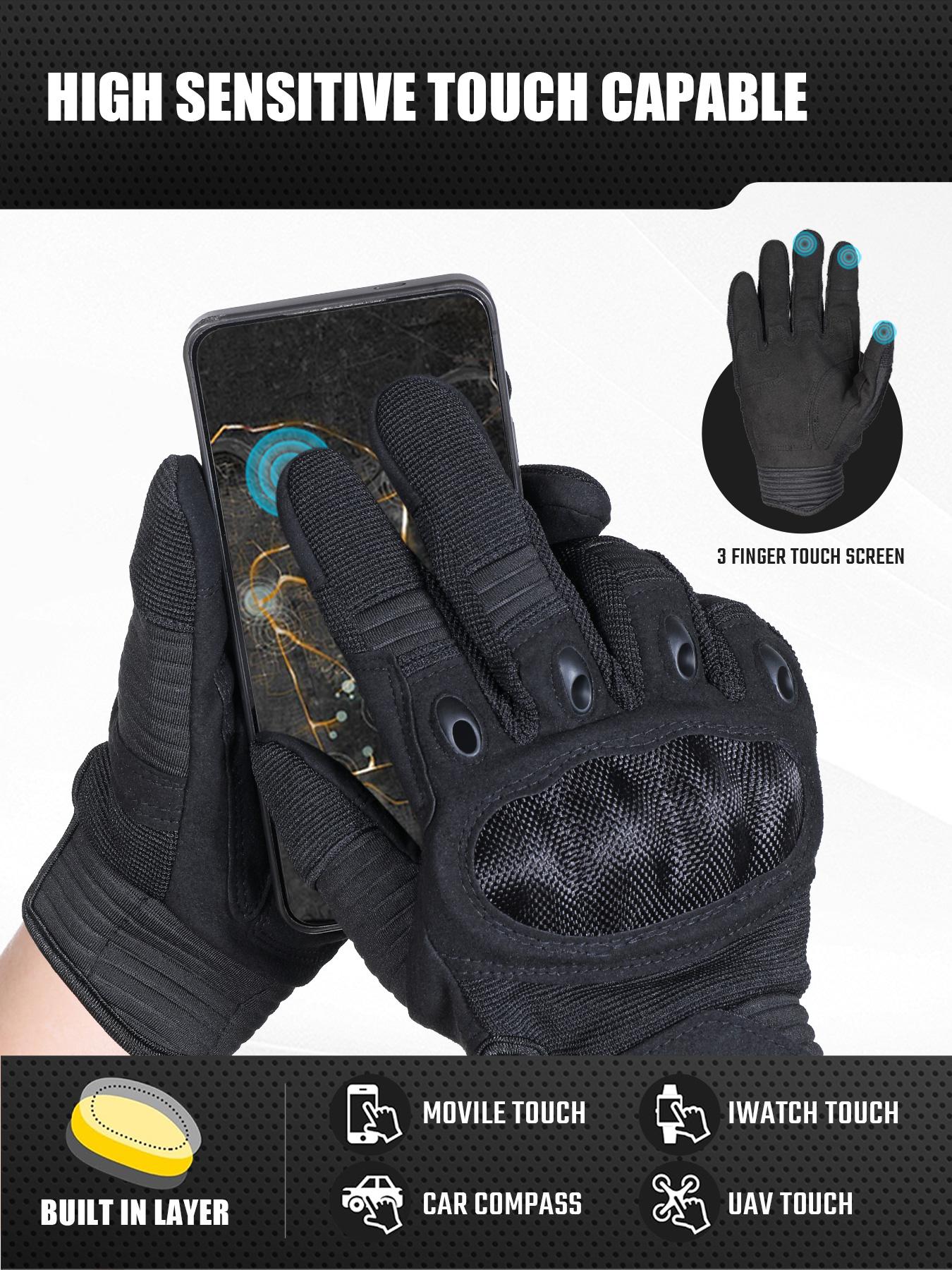 Touchscreen Outdoor Sports Full Finger Gloves