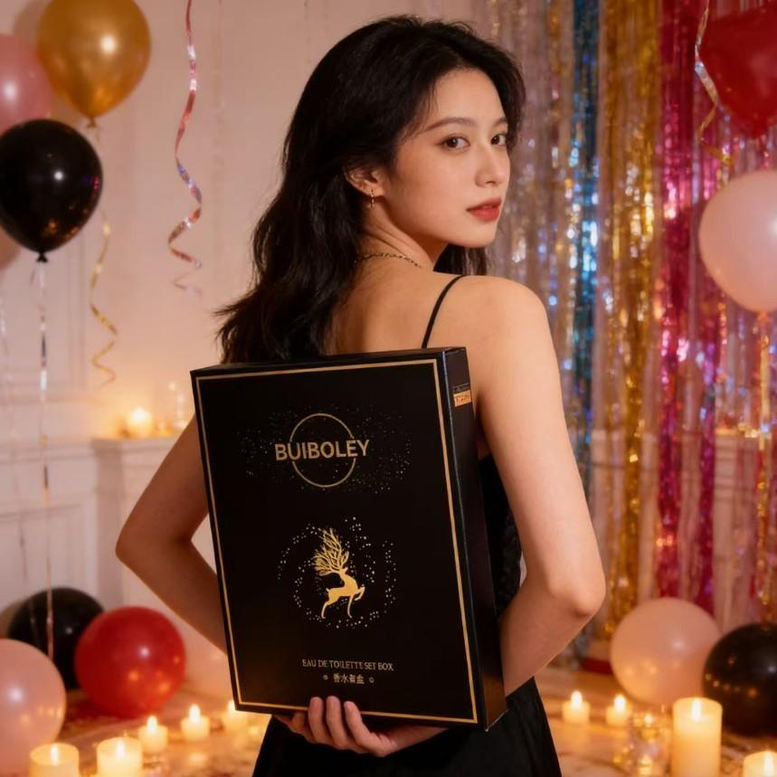 Mini Perfume Gift Set for Women, 9 Bottles Birthday & Valentine's Day Present, Long-Lasting Fragrance, Light Scent, Ideal for Lovers