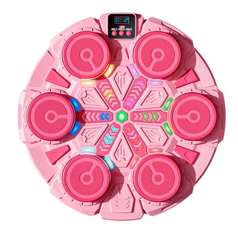 Smart Music Boxing Training Machine with Boxing Gloves, Smart Boxing Trainers, Ready to Train, Universal for Adults & Kids, LED Display with Real-Time Punch Data Feedback, Bluetooth Music Rhythm Sync, Wall-Mountable Space-Saving Design for Home & Gym Use