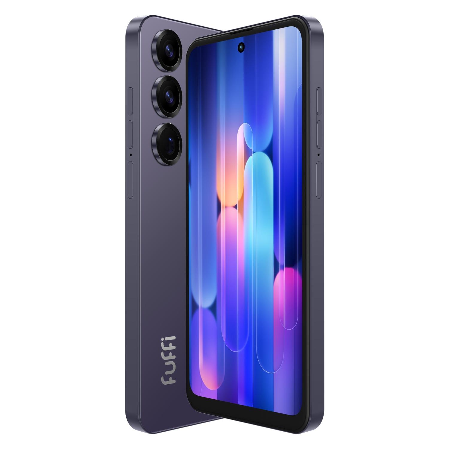 Fuffi スマートフォン ダークブルー Fuffi 4G Smartphone, Dual SIM Android Mobile Phone, Dual Card