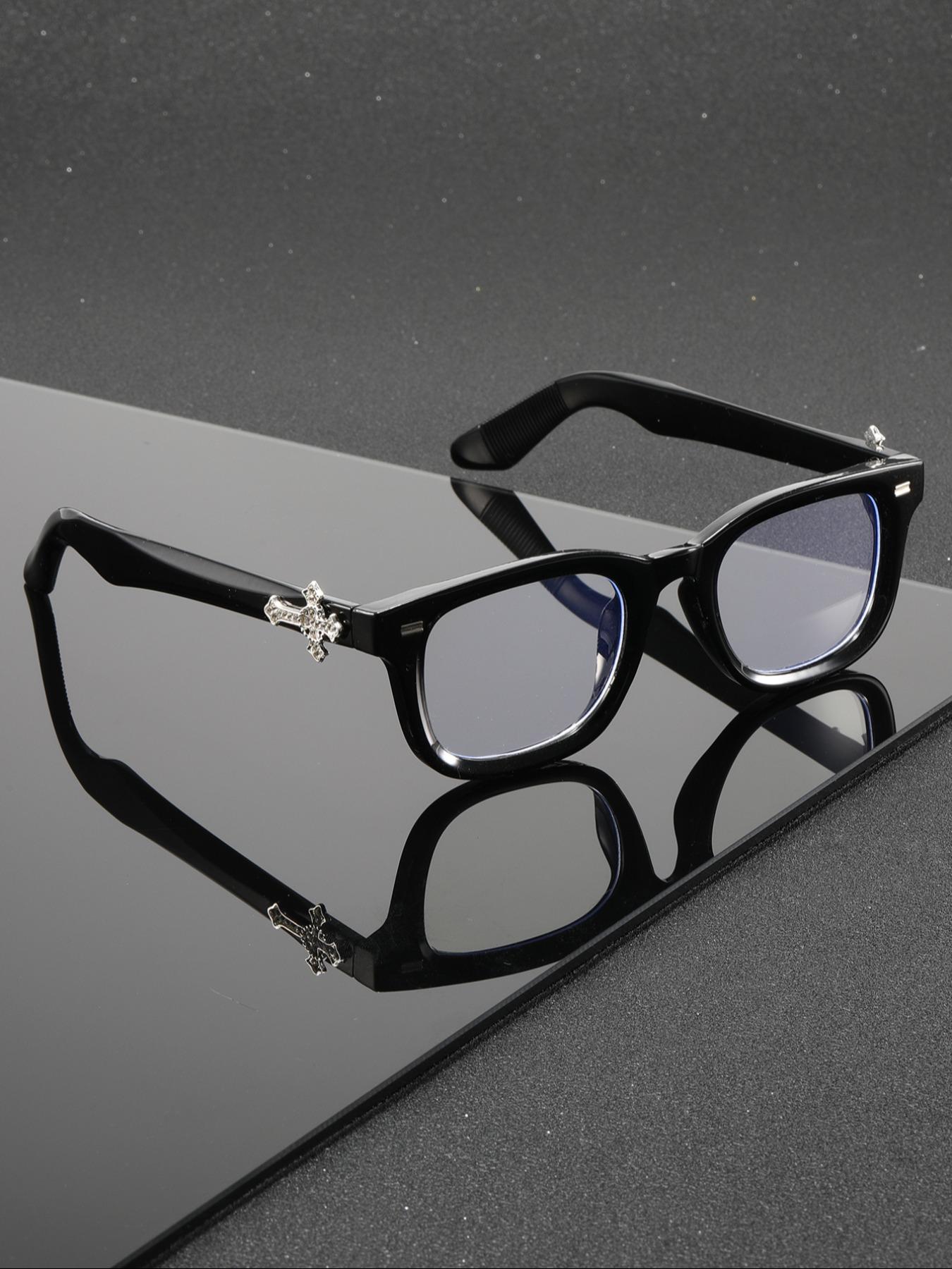 Classic Flat Light Glasses, High Quality Eyeglasses, Elegant Unisex High Intelligence Style, Trendy Casual Frames, Perfect for Work and Daily Use, Durable Streetwear Fashion