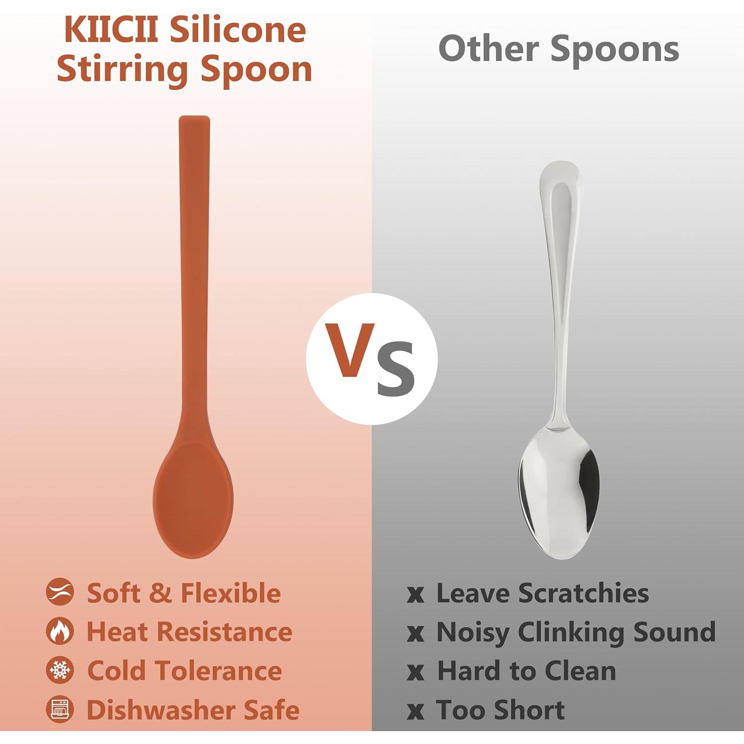 2 count  Stirring Spoons for Coffee  | 6.85-Inch Coffee&Espresso Spoons |  Coffee Stirrers | Coffee Accessory | Dishwasher Safe