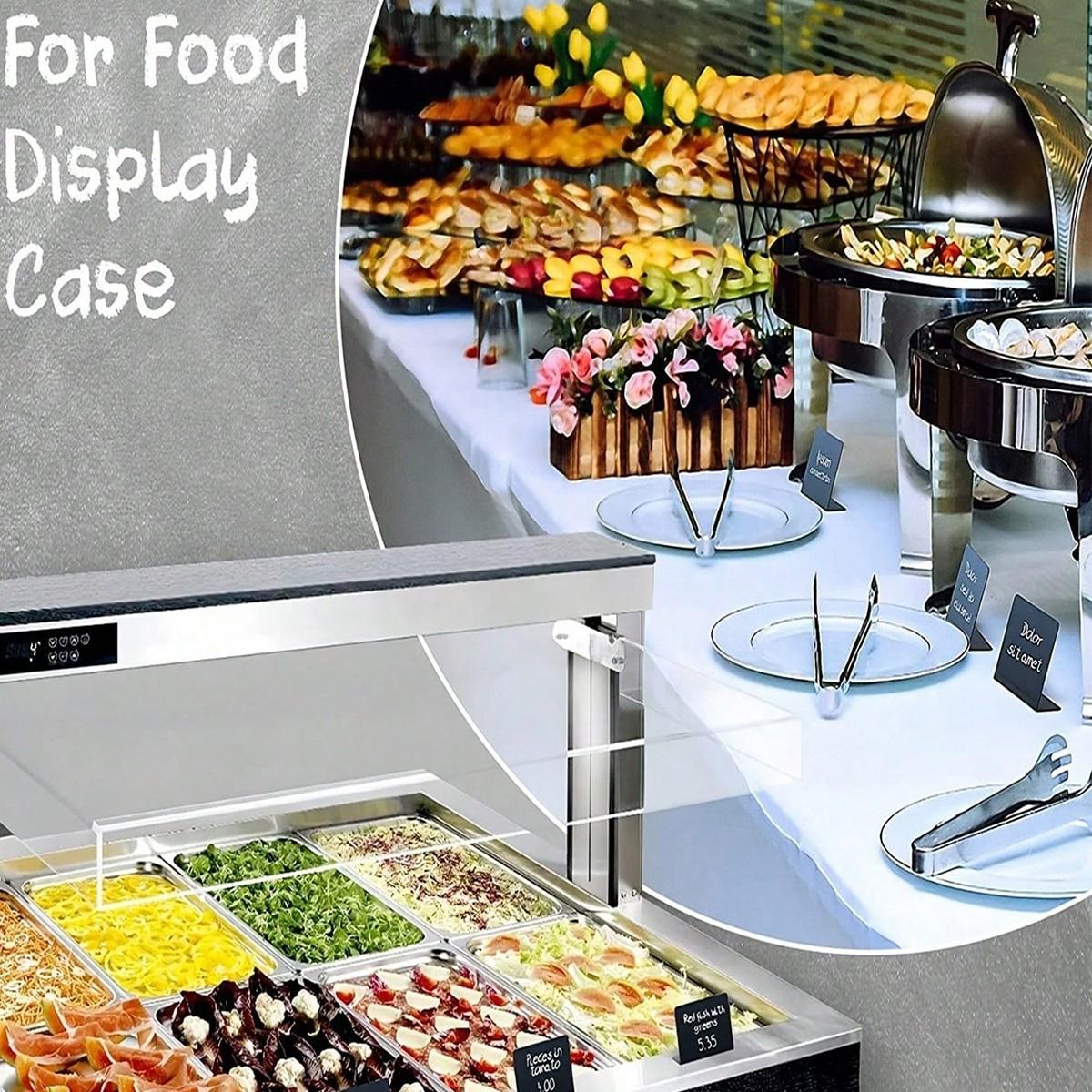 Mini Blackboard Signs Set of 1-12, Acrylic Material, Ideal for Food, Parties, Buffets, Weddings, Birthdays, Christmas, Graduations